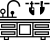 Fully equipped kitchen icon